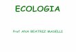 ECOLOGIA - biamaselli.files.wordpress.com · Ecologia é o estudo das interações dos seres vivos entre si e com o meio ambiente. Ciência 1869 Fenômenos complexos Biologia Zoologia