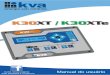 Manual do usuário KVA Indústria e Comércio K30XT-XTe.pdf · 7 Capítulo 1 - Informações ... Entradas de tensão CC Entradas de tensão CA ... lheira de alguns dos principais