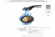 WAFER BUTTERFLY VALVE PERFORMANCE RANGE DUCTILE … · wafer butterfly valve performance range ductile iron body with bronze-alu disc and nbr seat ... wafer butterfly valve performance
