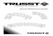 Quick Reference Guide – Truss Arcstrusst.com/wp-content/uploads/Trusst-Circles_QRG.pdf · The TRUSST® Quick Reference Guide (QRG) has basic information on how to use your new truss