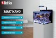 MAX NANO - Red Sea · Operation of Pump Switch-box ... The Red Sea MAX ... Ensure that the electric power supply outlet used for the MAX ® NANO is correctly rated for the system