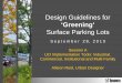 Design Guidelines for - Credit Valley Conservation .Design Guidelines for â€Greeningâ€™ Surface