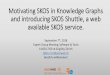 Motivating SKOS in Knowledge Graphs and introducing SKOS ... · Motivating SKOS in Knowledge Graphs September 7th, 2018 Slide 27 Knowledge Graphs RDF-Entity “Kant 