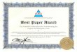 International Academy, Research, and Industry Association ... · International Academy, Research, and Industry Association Best Paper Award The Potential of Blockchain for Transforming