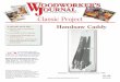 WJC166 Handsaw Caddy - Woodworker's Journal · Thank you for purchasing this Woodworker’s Journal Classic Project plan. Woodworker’s Journal Classic Projects are scans of much-loved