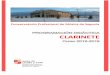 PROGRAMACIÓN CLARINETE 2018-2019conservatoriosegovia.centros.educa.jcyl.es/...CLARINETE_2018-19.pdf · Conservatorio Profesional de Música de Segovia PROGRAMACIÓN DIDÁCTICA CLARINETE