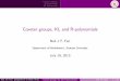 Coxeter groups, KL and R- .Coxeter systems R-polynomials KL polynomials Coxeter systems The Bruhat