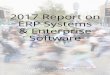 2017 Report on ERP Systems & Enterprise Software · enterprise resource planning (ERP) and IT market for mid- to large-sized, private and public sector organizations across the globe