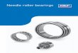 Needle roller bearings - SKF · 4.2 Needle roller bearings with machined rings with flanges, with an inner ring ..... 122 4.3 Needle roller bearings with machined rings without flanges,