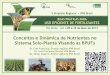 Conceitos e Dinâmica de Nutrientes no Sistema Solo-Planta ...brasil.ipni.net/ipniweb/region/brasil.nsf... · Tabela de Adubação . Fonte: ... plantas é observado acima de pH 5,0-5,5