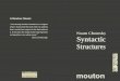 Structures - WordPress.com · Noam Chomsky Syntactic Structures. Syntactic Structures. Syntactic Structures by Noam Chomsky Second Edition With an Introduction by David W. Lightfoot