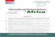Citizenship and electoral reforms in Africalibrary.fes.de/pdf-files/bueros/nigeria/11179.pdf · Citizenship and Electoral Reforms Lai Olurode & M. Ahmad Wali Africa in ABSTRACT 