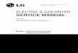 ELECTRIC & GAS DRYER SERVICE MANUALdiagramas.diagramasde.com/otros/Secadora LG DLG2522... [For Canada] ELECTRIC & GAS DRYER SERVICE MANUAL CAUTION READ THIS MANUAL CAREFULLY TO DIAGNOSE