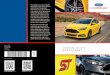 2018 FORD FOCUS ST - .August 2017 First Printing Supplement Focus ST Litho in USA JM5J 19A285 HA