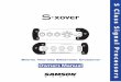 Stereo Two-way Electronic Crossover - Samson Technologies · Stereo Two-way Electronic Crossover ... In this manual, ... There are many different ways to use the S xover, 