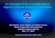 An Overview of the Canadian Space Agency’s Recent ...robotics.estec.esa.int/ASTRA/Astra2015/Presentations/Plenary... · Mars Dome (NCFRN) Mercier Sand Quarry . Rougemont Sand Quarry