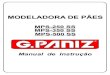 MODELADORA DE PÃES · Manual de Instrução MODELADORA DE PÃES MPS-250 SS MPS-350 SS MPS-500 SS