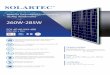 SEC-6P-60-4BB Series EN - solartec.com.ar · Tolerancia Potencia : 0%~+3% Doble inspección garantiza que los módulos están libres de defectos Pruebas de envejecimiento: 2000 horas
