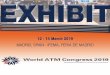 EXHIBIT - World ATM Congress Ex... · 2 3  World ATM Congress Exhibitor Prospectus Exhibit Exhibit at World ATM Congress and define your position in the aviation community