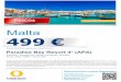 Malta 499 - bestravel.pt · 499 € (preço desde por ... código e terá acesso direto ao site onde poderá subscrever a nossa newsletter. ... salvo erro digitação. 02/02 Ref