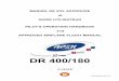 DR 400/180 - Aéroclub du Havre "Jean Maridor"aeroclub-lehavre.e-monsite.com/medias/files/dr400-manuel-de-vol.pdf · Manuel de VOL DR 400/180 F-HAIX LISTE DES REVISIONS Rév. Description