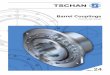 Barrel Couplings - Sensor · Tschan TK barrel couplings are recommended for installation in crane lifting mechanisms, to connect the cable drum with the gearbox output shaft, as well