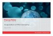 Acquisition of FEI Company - s1.q4cdn.coms1.q4cdn.com/008680097/files/doc_presentations/2016/FINAL-TMO-FEI... · The world leader in serving science May 27, 2016 Acquisition of FEI