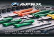 CATÁLOGO DE PRODUTOS 2017 - Apex Tool Group · Uma Empresa de Ferramentas Focada em Soluções ... Tabela de Conversão de Pol. em Milímetros..... 212 Tabela de Capacidade ... por