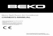 Room Air Conditioner Owner’s Manual TABLE OF CONTENTSdownload.beko.com/Download.UsageManualsBeko/7765 D.pdf · 2 Room Air Conditioner Room Air Conditioner Owner’s Manual TABLE