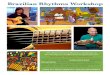 Brazilian Rhythms Workshop - sites.tufts.edusites.tufts.edu/urbanborderlands/files/2010/11/ritmos-brasileiros... · ritmos brasileiros cartaz Author: Cristiane Soares Created Date: