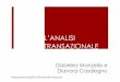 L'Analisi Transazionale Manzella - Berne Counseling · LA FENOMENOLOGIA E L’ESISTENZIALISMO (Husserl e Heidegger) Husserl (1859 – 1938), fondatore della Fenomenologia, contrasta