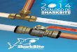 CATÁLOGO DE SHARKBITE · 2 El sistema SharkBite® es el más fácil y seguro para uniones de tubos de cobre, CPVC o PEX, en cualquier combinación, sin necesidad de soldar, empalmar