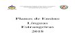 Planos de Ensino Línguas Estrangeiras 2018 - ca.ufsc.brnguas-Estrangeiras-2018.pdf · Reconhecer a diversidade linguística através do contato inicial com uma língua estrangeira