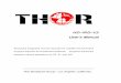 THOR-UM H-HD-IRD-V3 REV-8-13 Mark - m.markertek.comm.markertek.com/Attachments/Manuals/ThorFiber/H-HD-IRD-V3Q-Manual.pdf · UserUser’ ’’’s Ms Manual d terrestrial RF, IP,