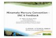 Minamata Mercury Convention - INC 6 Feedback - Clorosurclorosur.org/technicalseminar/wp-content/uploads/1-Presentation... · Convenção de Minamata Artigo 14. Capacitação, assistência