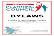 BYLAWS - doh | Department of Health · bylaws revised by the planning council september 29, 2016 approved by the mayor’s office of talent and appointments (mota), executive office