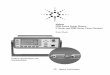 Agilent EPM Series Power Meters E-Series and 8480 Series ...equipcaog.com/DataSheet/8487A E4418BHP__ESeries.pdf · Refer to the relevant sensor manual for switch point information