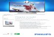 Philips 5500 series Plus HD Mergulhe na acção! · • Controle o televisor com o seu smartphone, ... música e filmes no seu televisor • Procurar, programar, ... como o segundo