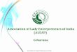 Association of Lady Entrepreneurs of India (ALEAP) G.Karunaseip.urban-industrial.in/live/hrdpmp/hrdpmaster/igep/content/e... · Association of Lady Entrepreneurs of India (ALEAP)