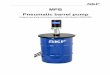 MPB Pneumatic barrel pump - SKF.com · MPB_EN_1A.docx 2017//01/18 Rev. 1A 5(24) (25) 3 Explanations for symbols, signs and abbreviations The following symbols are used in the safety