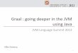 Graal : going deeper in the JVM using Javawiki.jvmlangsummit.com/images/4/4e/2012-07-30_GraalJVMSummit2012... · Graal APIs meta –Lazy Reflection (read only) –Profiling code –native