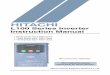 Hitachi L100 Series Inverter Instruction Manual · HITACHI L100 Series Inverter Instruction Manual • Single-phase Input 200V Class • Three-phase Input 200V Class • Three-phase