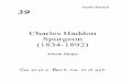 Charles Haddon Spurgeon - tineriibethelmtl.files.wordpress.com · Charles Haddon Spurgeon (1834-1892) ... Spurgeon credea că Dumnezeu l-a chemat să reînvie încă o dată vechiul