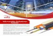 A Furukawa Company MICROCABLES Guide · A Furukawa Company Microcable Solutions Guide Implementing or upgrading modern Fiber-To-The-Subscriber (FTTx) or underground networks can be