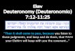 Ekev Deuteronomy (Deuteronomio) 7:12-11:25arielcongregation.org/wp-content/uploads/2018/08/The-Son-14-Ekev.pdf · Ekev Deuteronomy (Deuteronomio) 7:12-11:25 "Then it shall come to