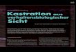 Kastration aus verhaltensbiologischer Sicht · 53] Wissenschaft & Forschung Kastration aus verhaltensbiologischer Sicht von Dr. Udo Gansloßer und Sophie Strodtbeck