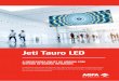Jeti Tauro LED - Agfa Graphics Worldwide · SISTEMA DE BOBINA INTEGRADO. Verdadeira impressora híbrida, com mesas de mídia ... extensa variedade de aplicações. As tintas da Agfa