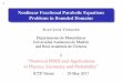Nonlinear Fractional Parabolic Equations Problems in ...indico.ictp.it/.../session/5/contribution/24/material/slides/0.pdf · Nonlinear Fractional Parabolic Equations Problems in
