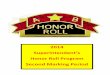 2014! Superintendent’s!! Honor!Roll!Program! Second ...p2cdn4static.sharpschool.com/UserFiles/Servers/Server_3152275/File... · Harrison!Elementary!School! Marking!Period!2!!!Distinguished!Honor!Roll!