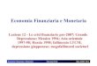 Economia Finanziaria e Monetaria - uniba.it · 2 Economia Finanziaria e Monetaria Giovanni Ferri Bari, EIMF 2012 Scaletta della lezione 12